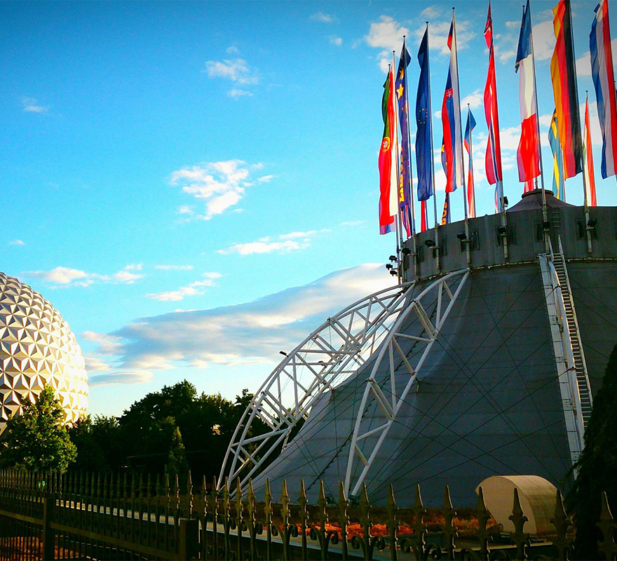 Europa-Park, ein Freizeitpark mit verschiedenen Themen