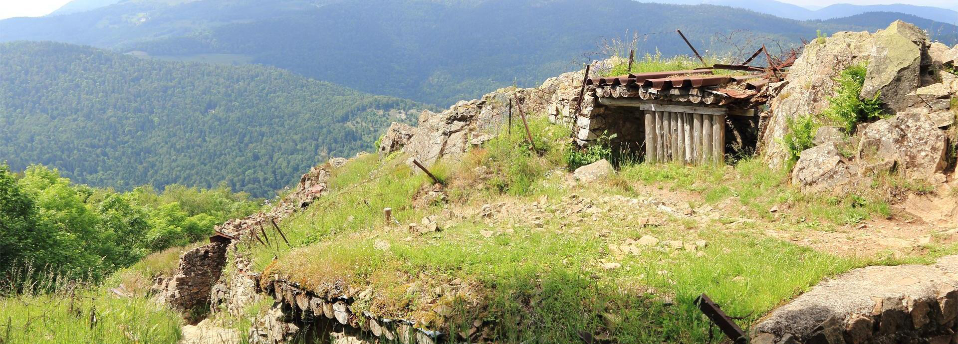 Hartmannswillerkopf, Gedenkstätte im Elsass