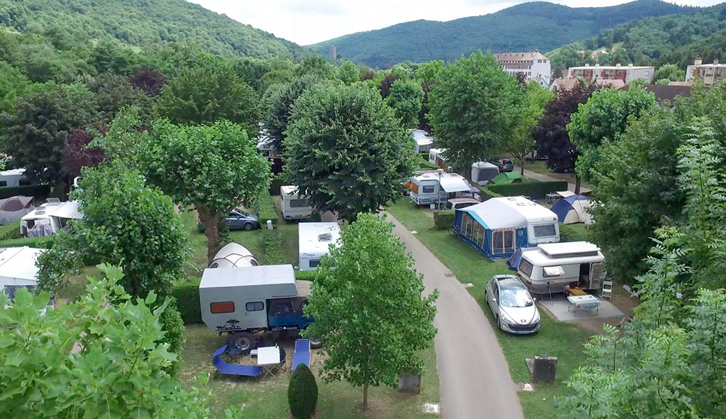Camping de Kaysersberg en Alsace