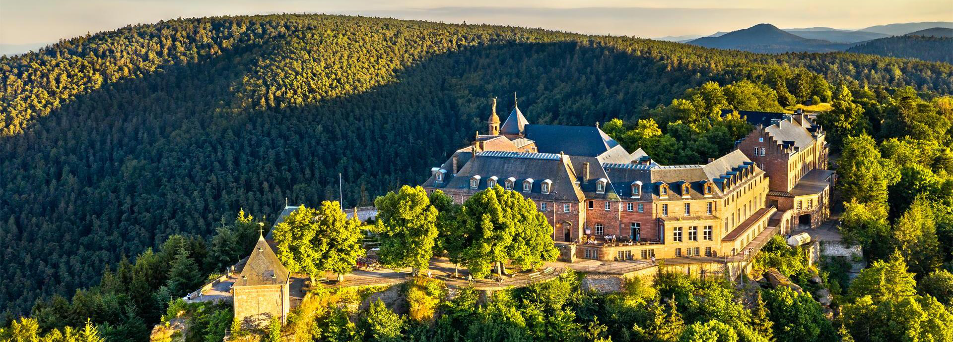 Le Mont Sainte Odile, un cadre unique et reposant