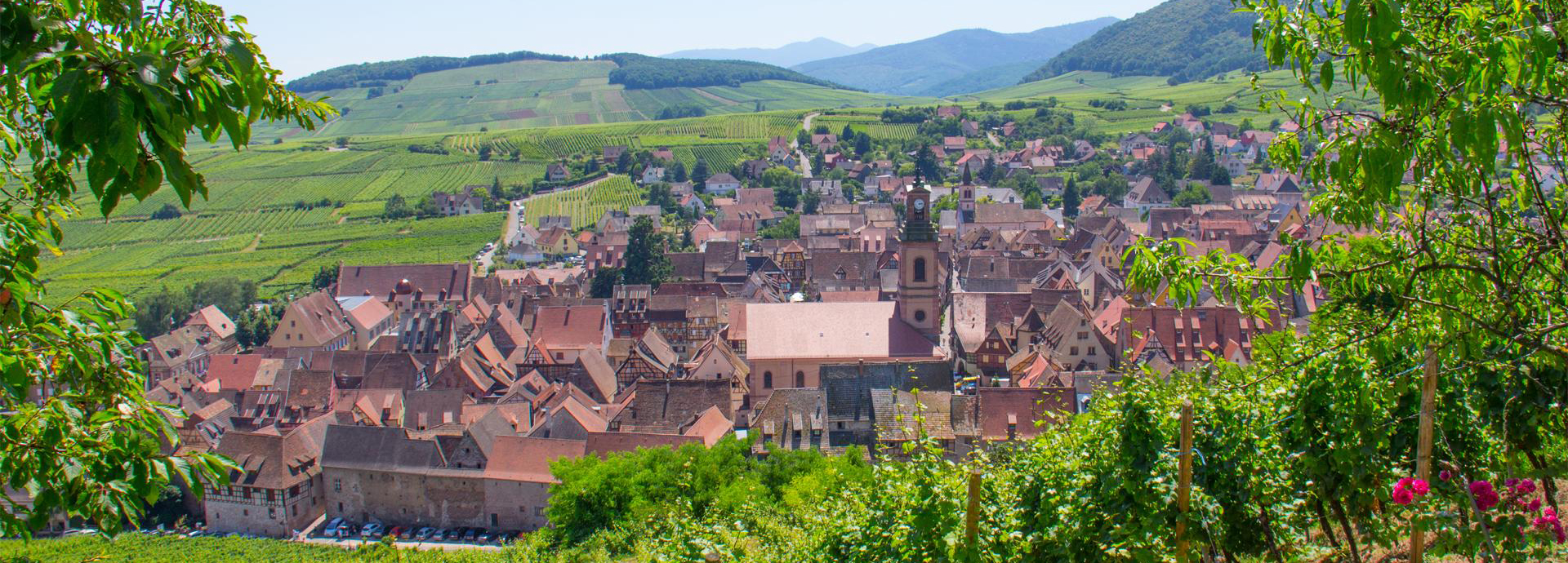 Riquewihr, oude Romeinse stad in de Elzas