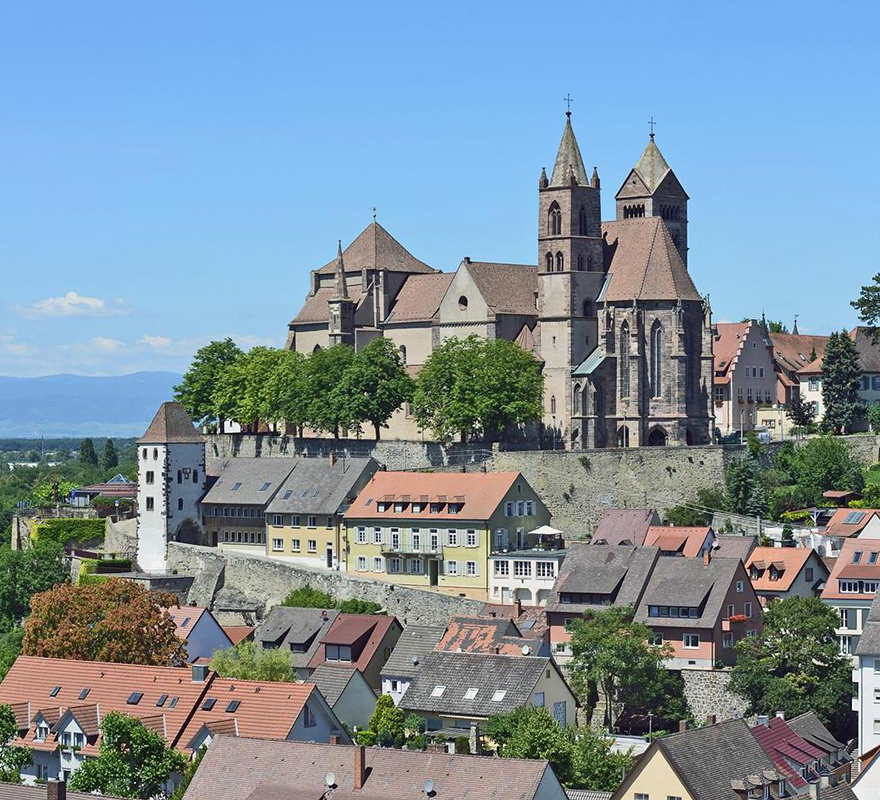 Vieux-Brisach, mittelalterliches Dorf im Elsass